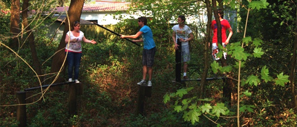 samenwerking bij de bushtrail Drenthe